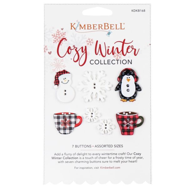 KDKB168, Cozy Winter Collection; Buttons