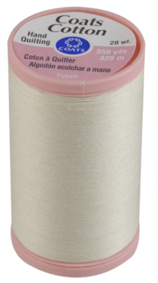 CAC980-8010, Hand Quilting: 350 yds, Natural