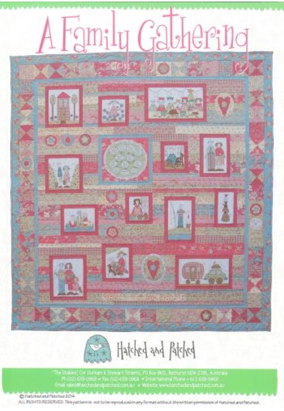 HP-A402, Pattern, A family Gathering by Anni Downs