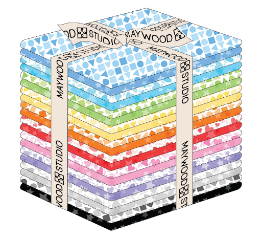 FQ-MASPLAY-STAR, Fat Quarter Bundle Playtime Flannel (20pc) (8/24)