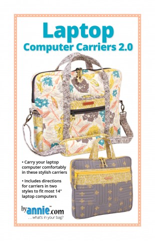 PBA122-2, Pattern, Laptop Computer Carriers (English) ByAnnie