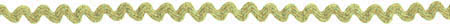 Chartreu Ric Rac (0.25", 6mm) - 36 YDS