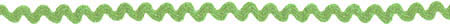 Lime Ric Rac (0.25", 6mm) - 36 YDS