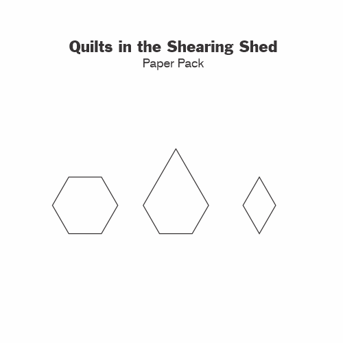 Quilts in the Shearing Shed - Paper Pack, by Brigitte Giblin