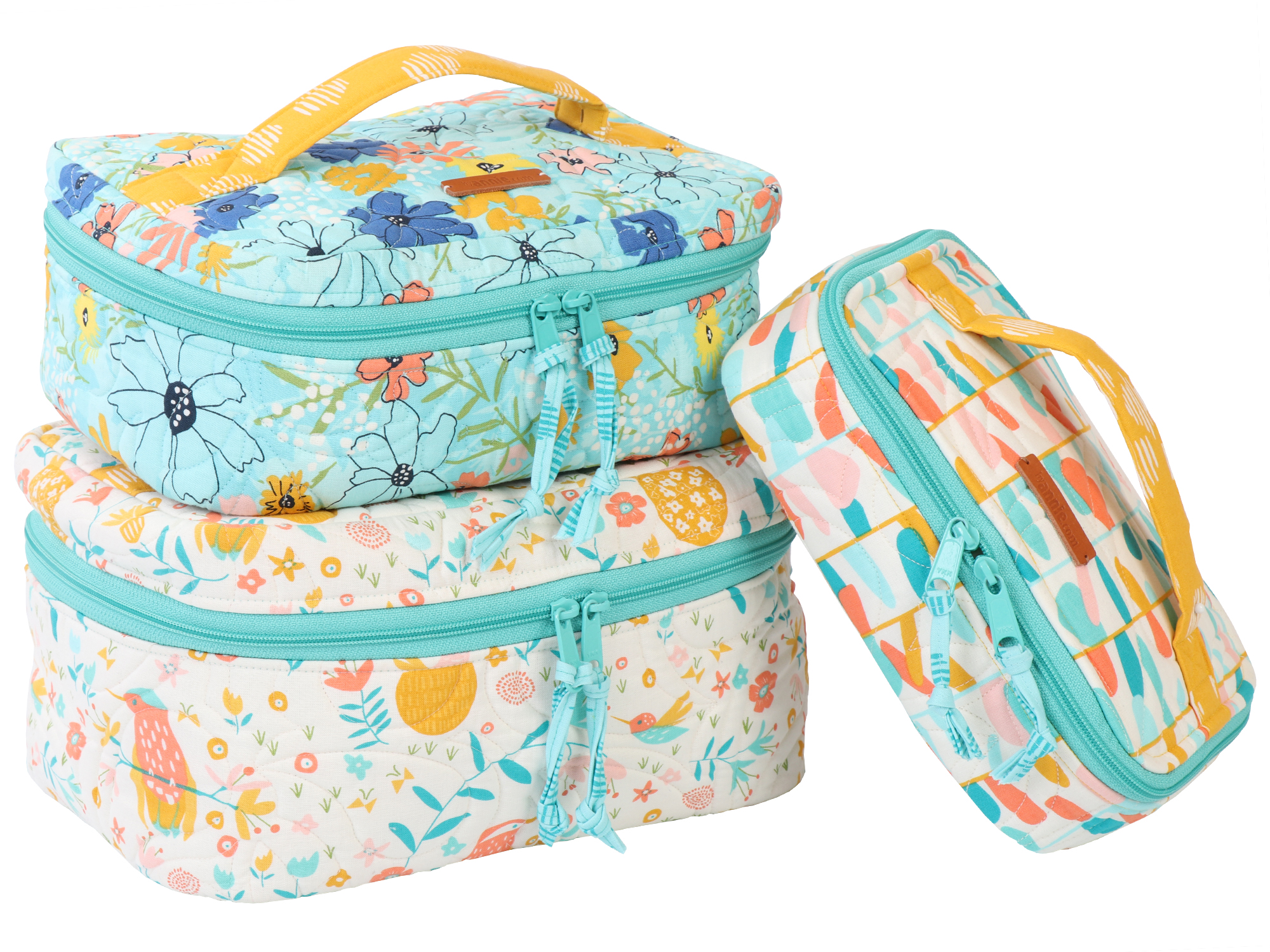 PBA244, All Aboard! Train Case Trio, Byannie Patterns