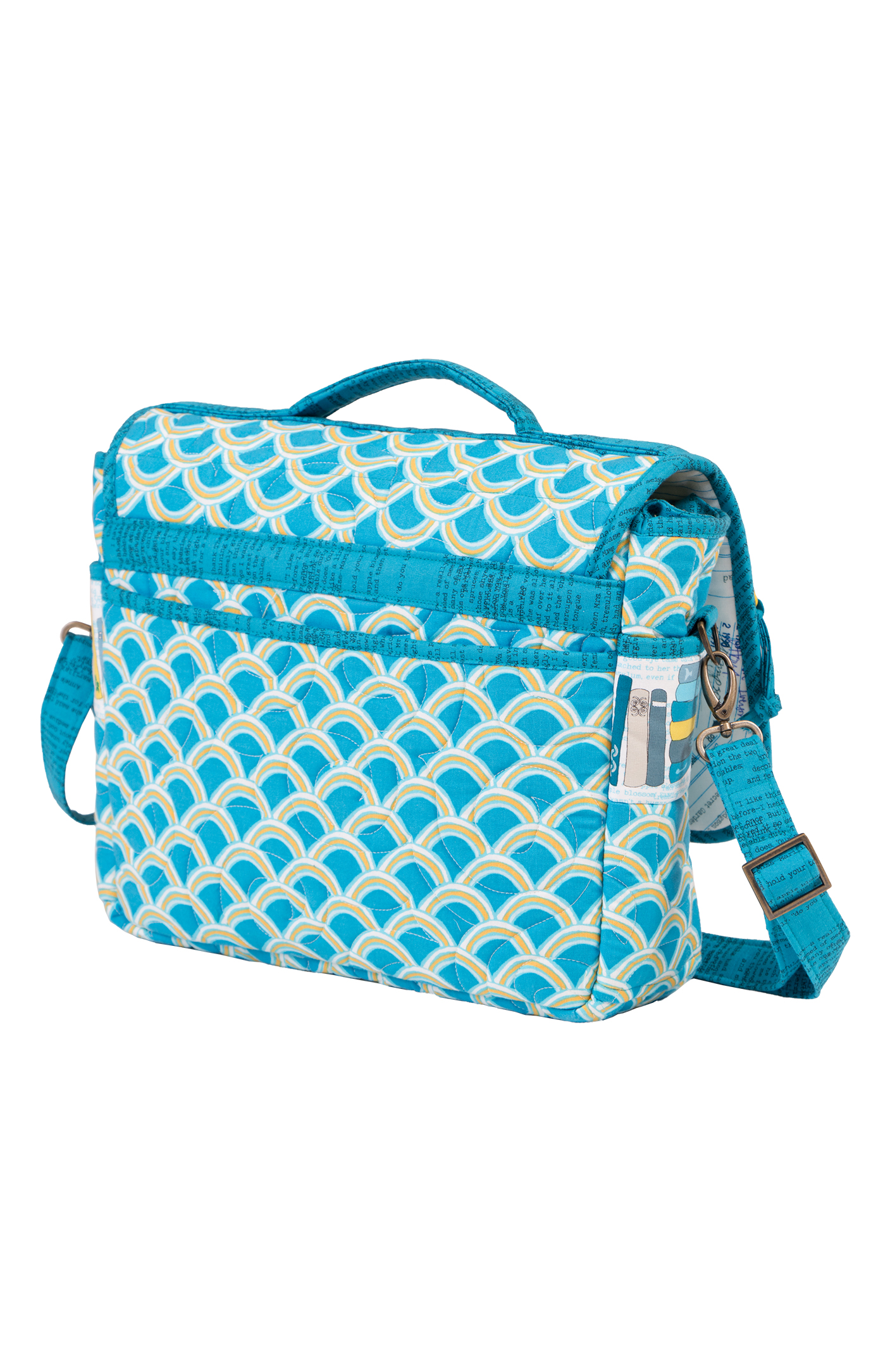 PBA261, MJ'S MESSENGER BAG, ByAnnie Patterns