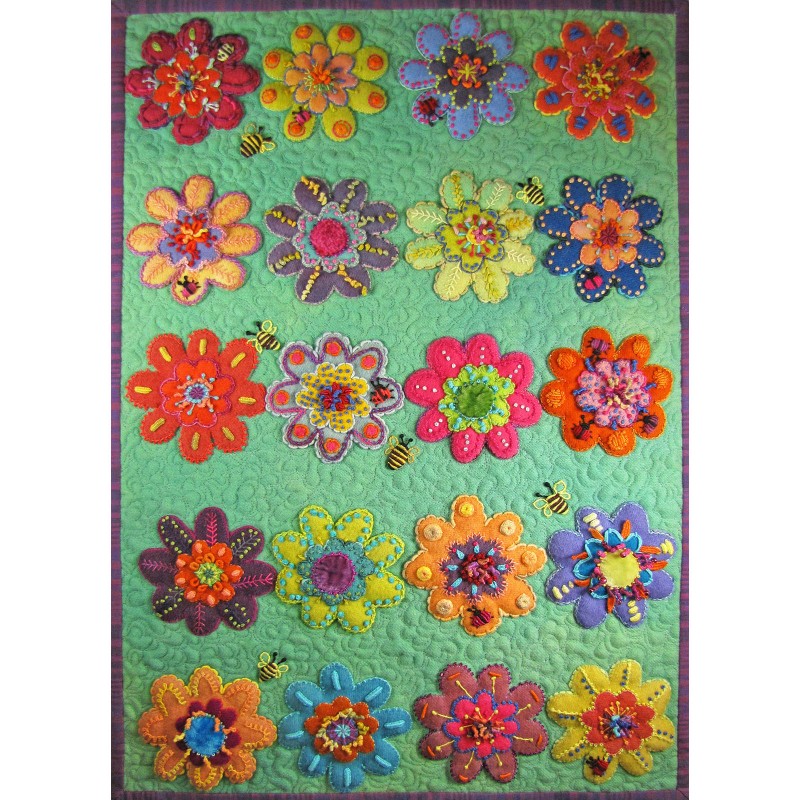 Flower Play Sampler Series (15-1/2” x 22”)