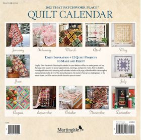 C155, 2022 That Patchwork Place Quilt Calendar (7/21)