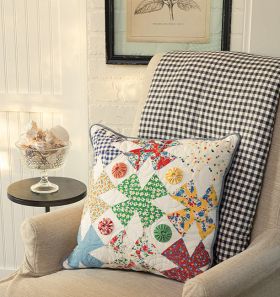 B1577, Moda All-Stars - Soft Spot - 17 Quilted Pillows and Comfy Cushions