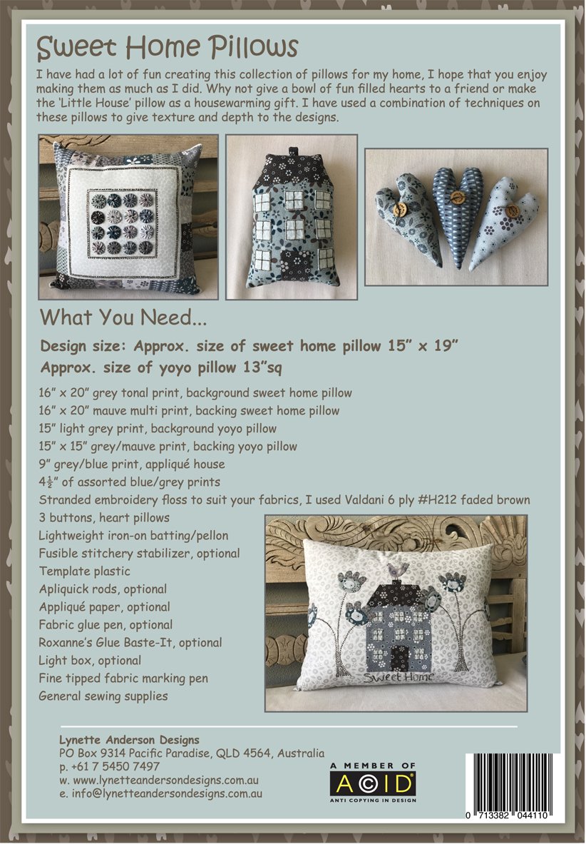 Pattern, Sweet Home Pillows