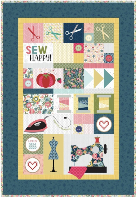 KIT-MASOHSD, Oh, Sew Delightful!  KimberBell Fabric Kit (2/23)