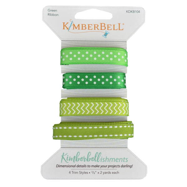 Kimberbellishments Green Ribbon Set