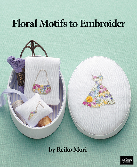D6015, Floral Motifs to Embroider, by Reiko Mori