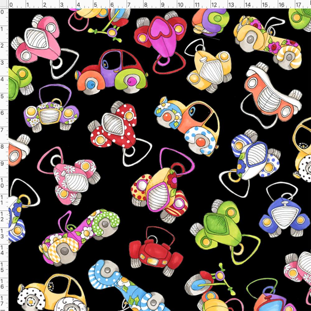 LOD692-418, Go Doggy! Fabric, by Loralie Designs, STOCK