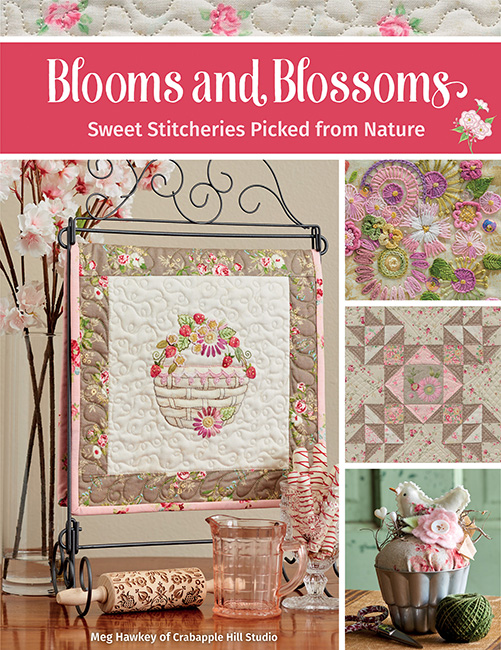 B1546, Blooms and Blossoms - Sweet Stitcheries Picked from Nature