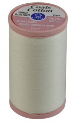 CAC980-0100, Hand Quilting: 350 yds, White