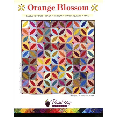 PEP125, Pattern for Orange Blossom Quilt (english)