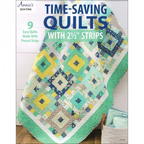 DRG141463, Time-Saving Quilts With 2-1/2" Strips, 9 projects (48 pages)