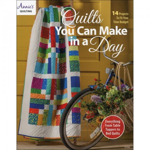 DRG1414621, Quilts You Can Make in a Day, 14 projects (48 pages)