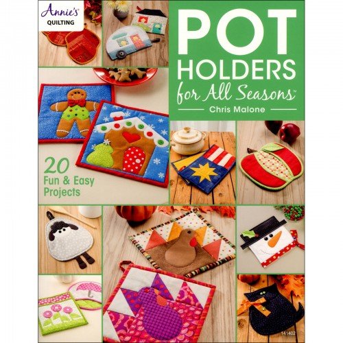DRG141402, Pot Holders for All Seasons, 20 projects (80 pages)