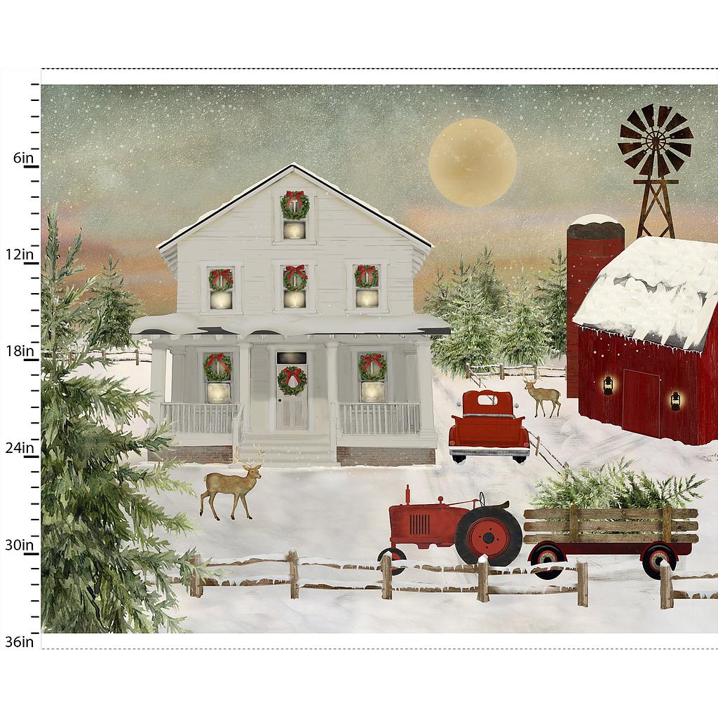 RSD-PANEL,19533, Christmas to remember  (90 x 105 cm)