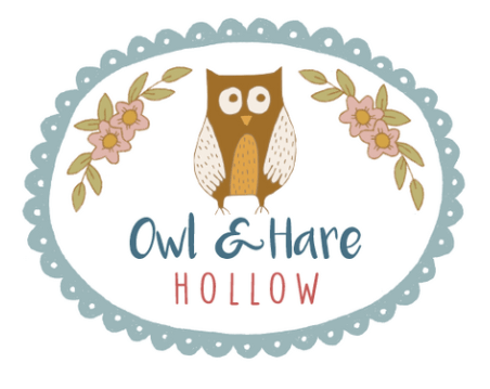 TBH-O&HCOMPLETE, Owl and Hare BOM 2023 including all original Fabrics, Pattern, Cosmo embroidery Threads, Stitchery panels, Paperpieces