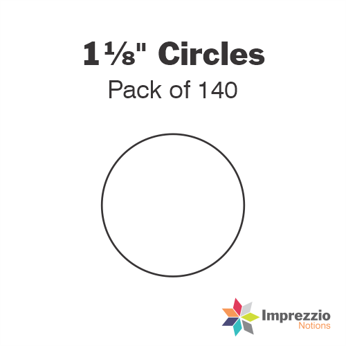 1⅛" Circle Papers - Pack of 140