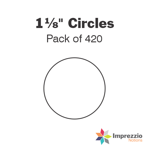 1⅛" Circle Papers - Pack of 420