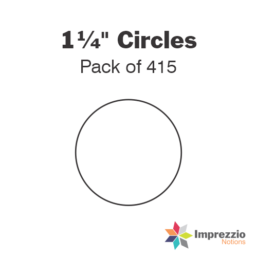 1¼" Circle Papers - Pack of 415