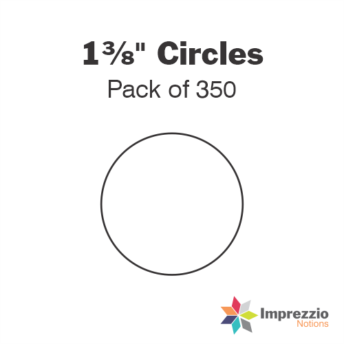 1⅜" Circle Papers - Pack of 350