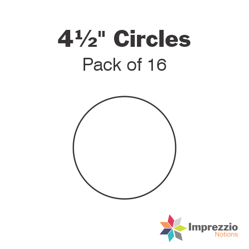 4½" Circle Papers - Pack of 16