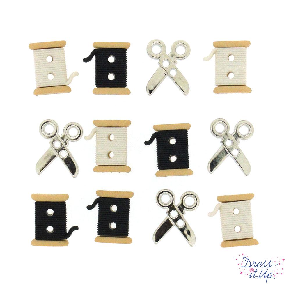 Sew Cute Spools / Scissors