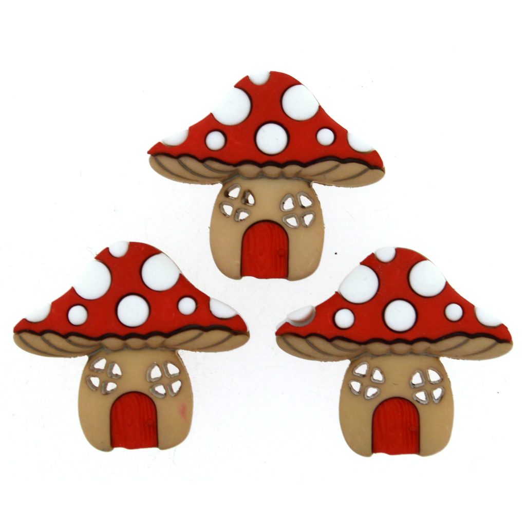 Huizen van paddestoelen