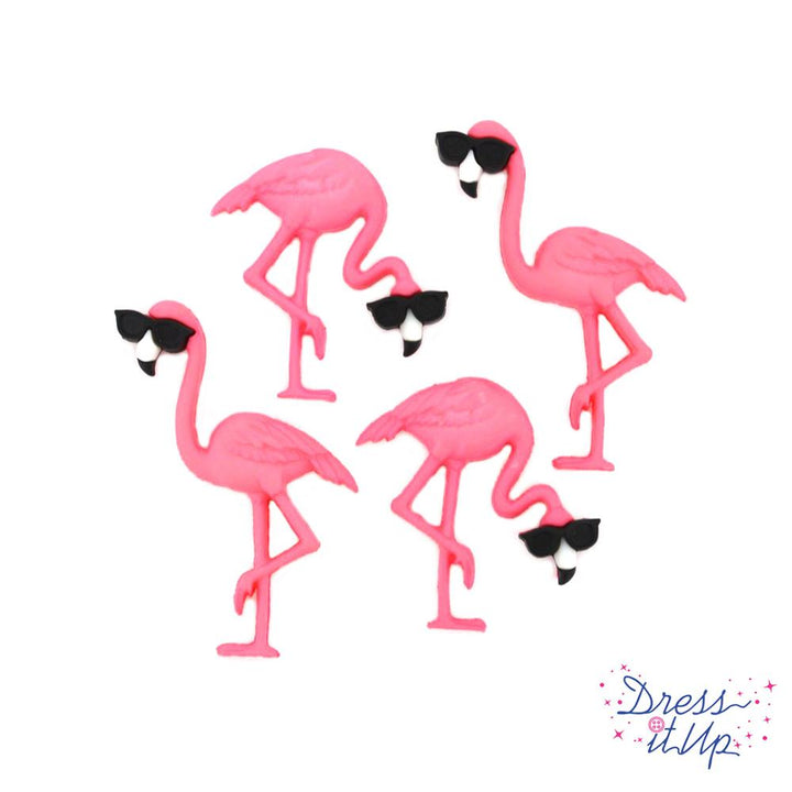 Denk roze - Flamingo's
