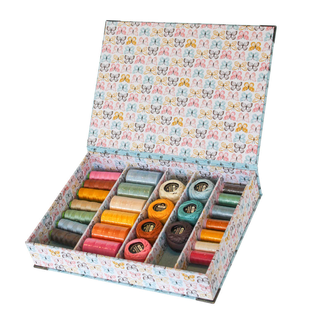 Quilt Spool Box