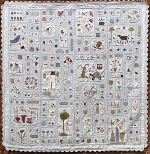 H&P-BOMADIH-Pattern, A Day in Happyland Pattern, 12 months by Anni Downs