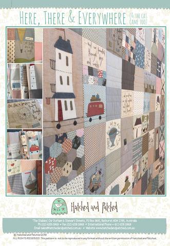 HP-A406, Pattern, Here, There and Everywhere by Anni Downs