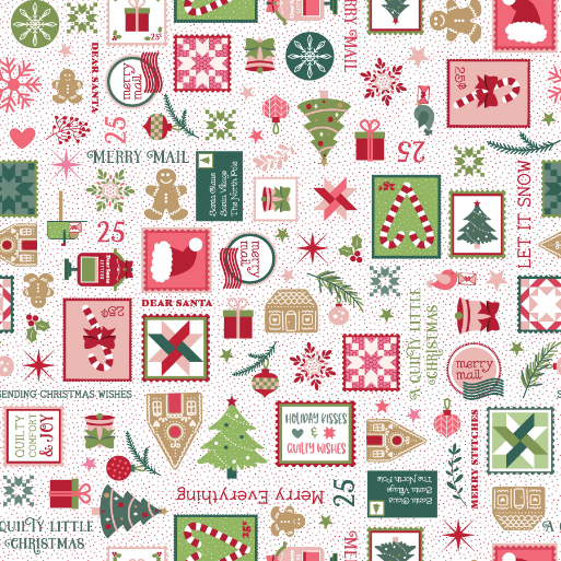 MAS10574-W, A Quilty Little Christmas (7/24)