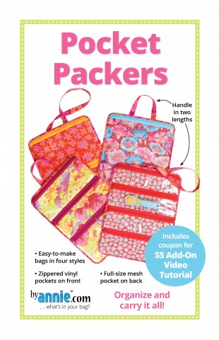 PBA284, Pattern, Pocket Packers (English) ByAnnie