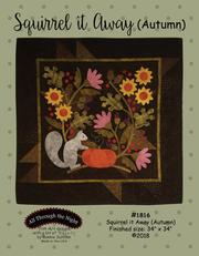 ATN1816, Pattern, Squirrel it away (Autumn) by Bonnie Sullivan (English)