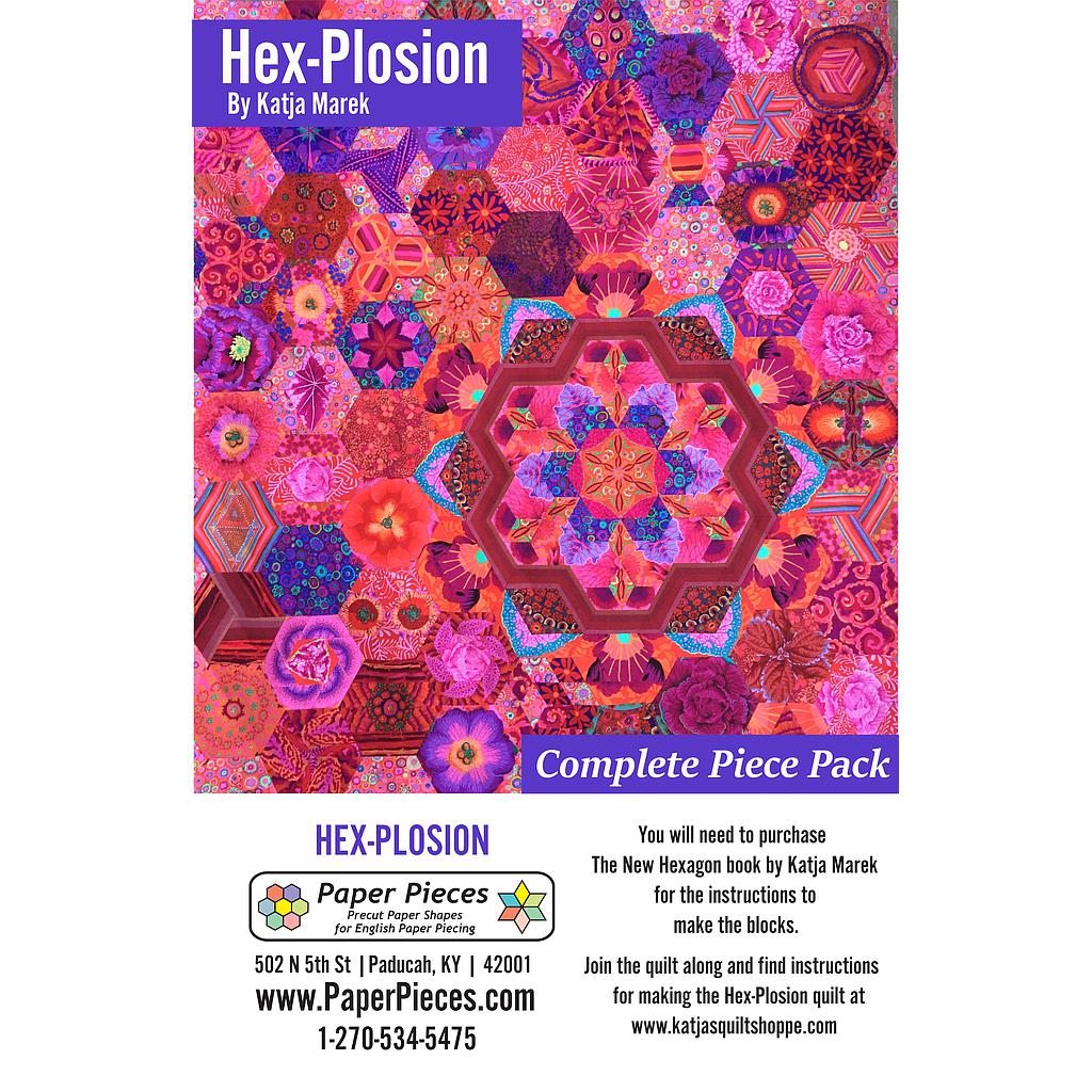 Hex-Plosion Quilt-Along Complete Pack by Katja Marek