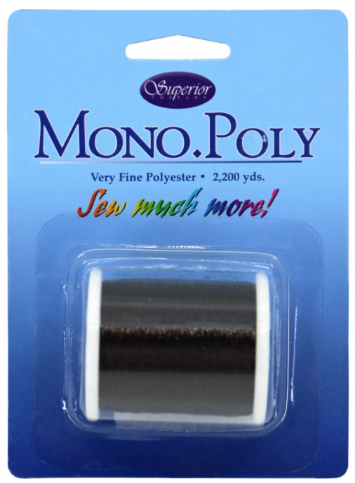 SUT119/01-SMO, Mono-Poly Smoke Thread 706, (2200 yds)
