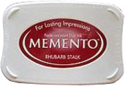 ME-301, Rhubarb Stalk Ink Pad 10 x 6 cm - Memento