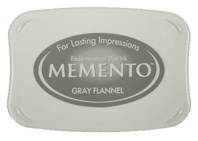 ME-902, Gray Flannel Ink Pad 10 x 6 cm - Memento