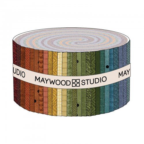 Woolies, Flannel, Color , Strips (40 pcs) by Maywood Studio