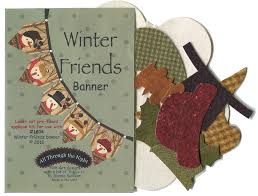 Winter Friends Banner - Complete kit