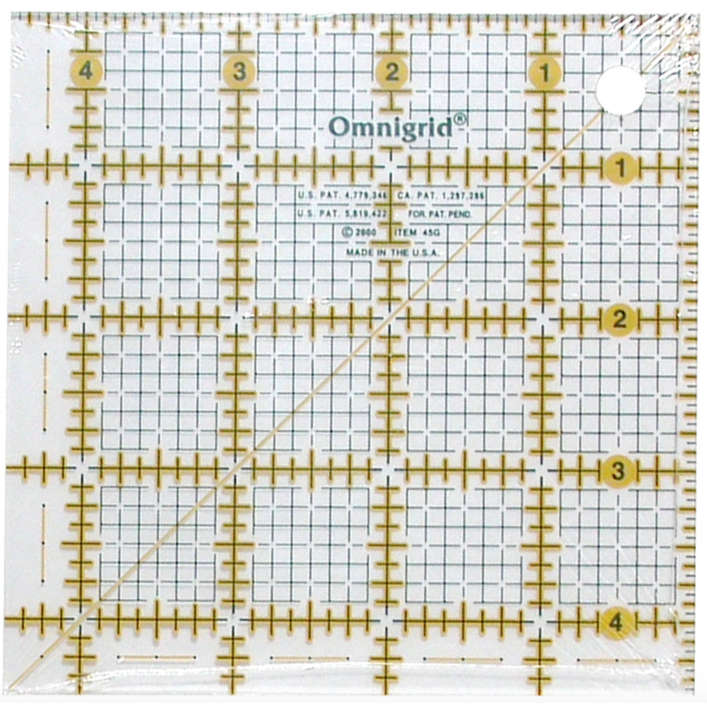 Omnigrid Ruler 4-1/2"