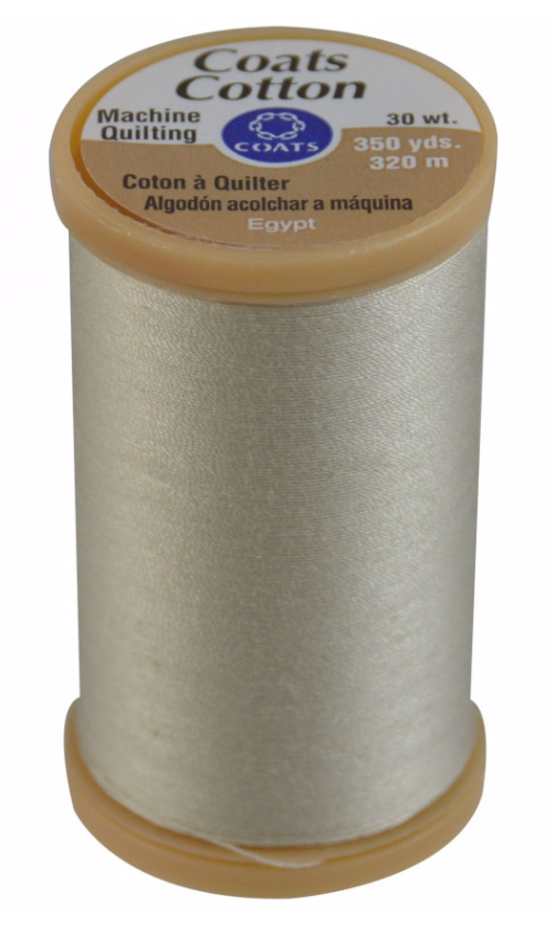 CAC975-8010, Thread Cotton Machine Quilting 350Y NATURAL 