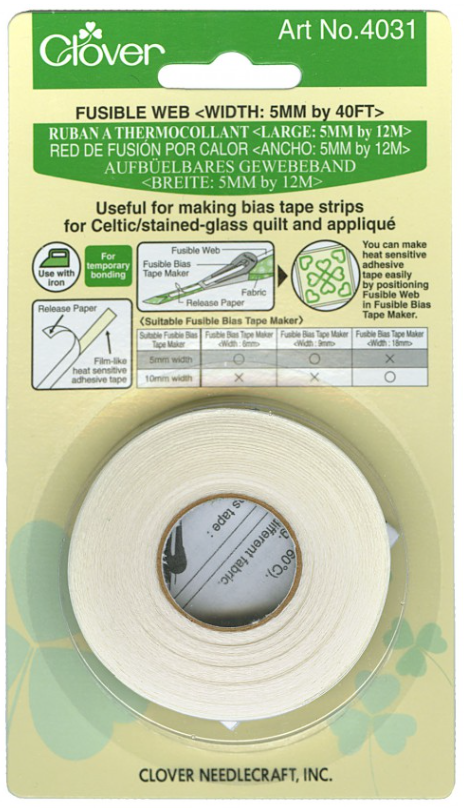 CLO4031, CLOVER, Tape Fusible Web (5 mm thick, 1ps)