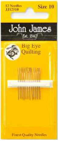 (8266-0010) John James size 10 Big Eye Needles